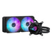 Asus ROG STRIX LC III 240 ARGB Liquid CPU Cooler, 240mm, 7th Gen v2 Asetek Pump, ARGB Fans, Rotatable Water Block