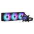 Asus ROG STRIX LC III 360 ARGB LCD Liquid CPU Cooler, 360mm, 7th Gen v2 Asetek Pump, ARGB Fans, Customisable LCD Display, Rotatable Water Block, Black