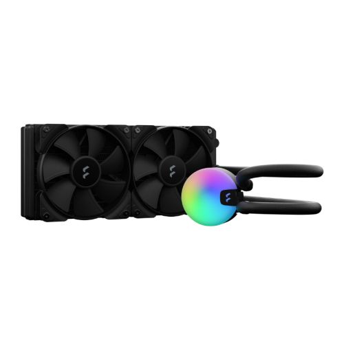 Fractal Design Lumen S24 V2 240mm Liquid CPU Cooler, ARGB Pump, 2x 12cm PWM Fans