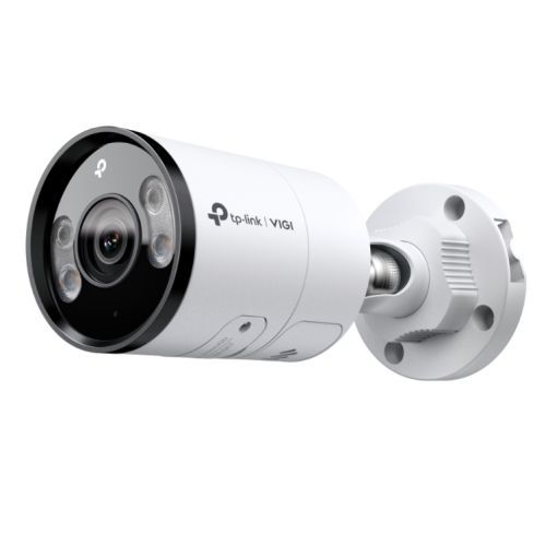 TP-LINK (InSight S385 2.8MM) VIGI 8MP Outdoor Full-Colour Bullet Network Camera w/ 2.8mm Lens, IP67, PoE, AI Detection/Classification, Two-Way Audio, H.265+