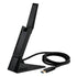 MSI (GUAXE54) AXE5400 Wi-Fi 6E Wireless USB Adapter, Tri-Band, USB 3.0, Beamforming, Adjustable Antenna, WPA3, Cradle