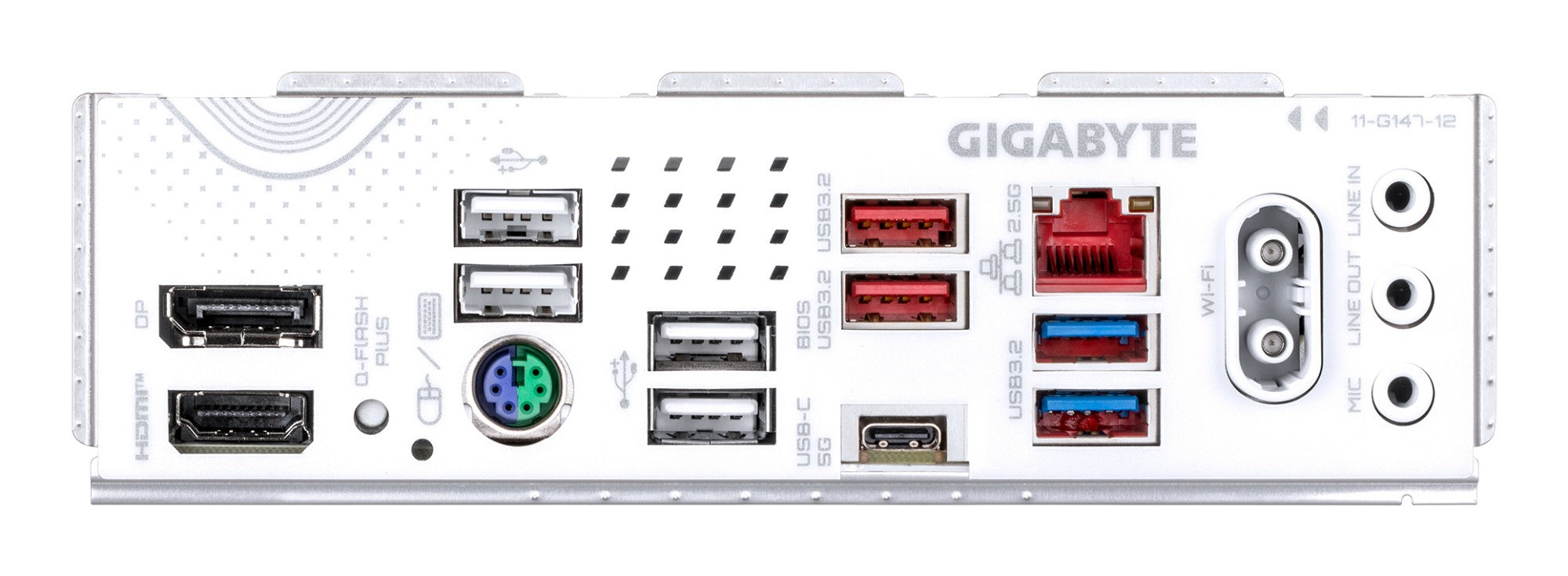 GIGABYTE B850 EAGLE WIFI7 ICE Motherboard - AMD AM5, 8+2+2 Phases Digital VRM, up to 8200MHz DDR5 (OC), 1xPCIe 5.0 + 2xPCIe 4.0 M.2, WIFI 7, 2.5 GbE LAN, USB 3.2 Gen 2