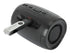 Manhattan Mini Boombox Bluetooth Speaker, Integrated Controls, Microphone, Up to 4 hours Playback time, Range 10m, microSD card reader (32GB), USB-A port for MP3, Output decent 5W, USB-C/USB-A charging cable (30cm) incl, 800mAH battery, Bluetooth v5.3
