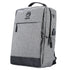 Marvo Scorpion Urbano 20 Black Waterproof 15.6 Inch Laptop Backpack with USB Charging Port (Grey)