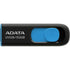 Adata UV128 512GB USB 3.2 Gen 1 Flash Drive, Black and Blue