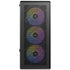 Antec AX26 RGB Elite Mid-Tower Gaming PC Case - Pre-Installed 4 x 120mm Fixed-RGB Fans, Tempered Glass Side Panel, High-Airflow Mesh Front - ATX/Micro-ATX/ITX
