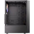 Antec AX27 RGB Elite Mid-Tower Gaming PC Case with Tempered Glass, Full Mesh Front Panel, 4 Pre-installed 120mm Fixed-RGB Fans, ATX/Micro-ATX/ITX Compatible, Black