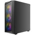Antec AX67 ARGB Mid-Tower Gaming PC Case, Full Mesh Front, Tempered Glass, 4 x 120mm ARGB Fans, ATX/Micro-ATX/ITX Compatible