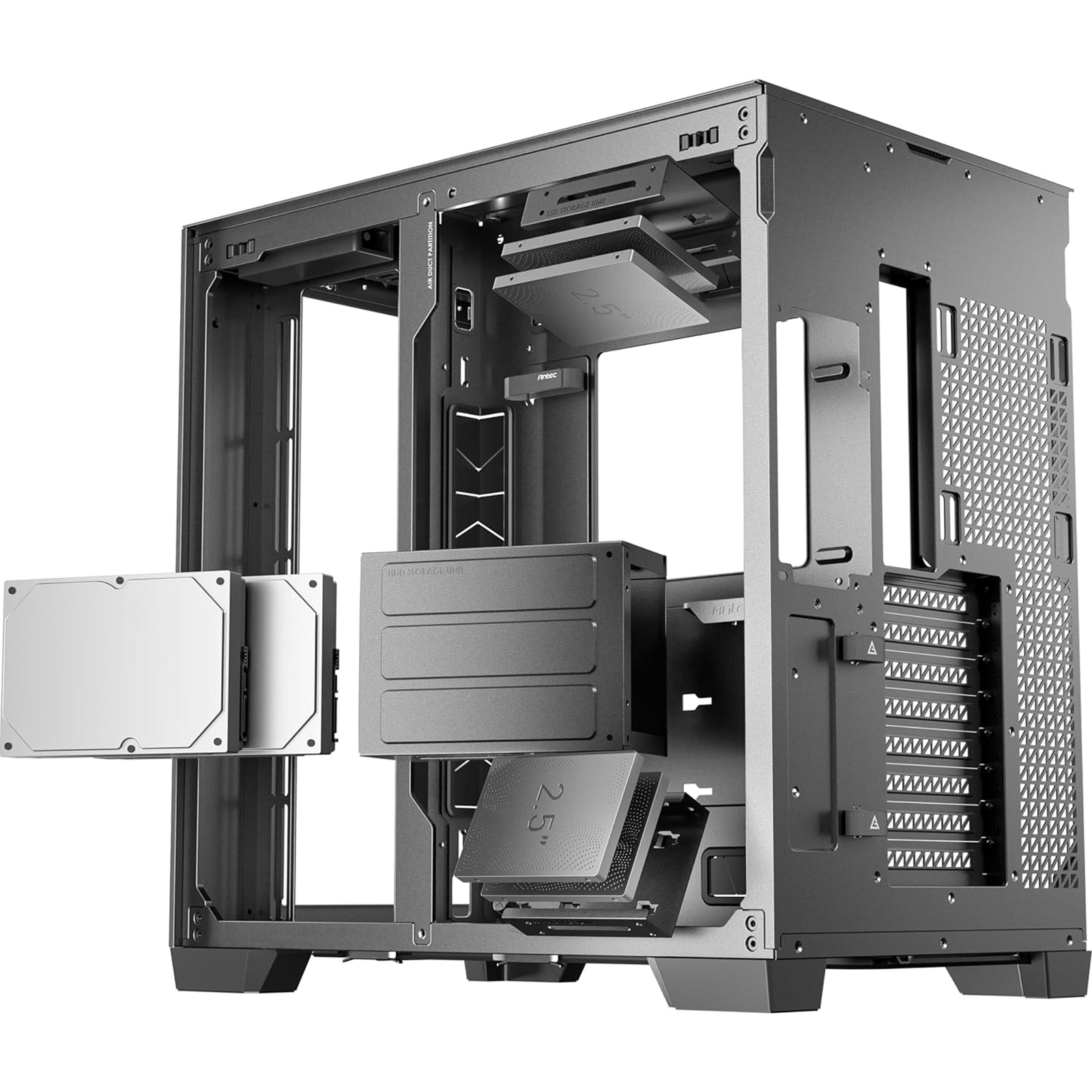Antec Constellation C8 ARGB Full Tower Case - Premium Design, Dual Chamber Cooling, Tempered Glass Panels, and Advanced Connectivity - North East Peripherals Ltd
