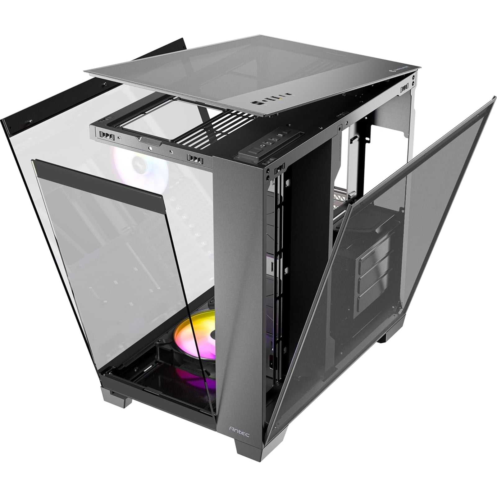Antec Constellation C8 ARGB Full Tower Case - Premium Design, Dual Chamber Cooling, Tempered Glass Panels, and Advanced Connectivity - North East Peripherals Ltd