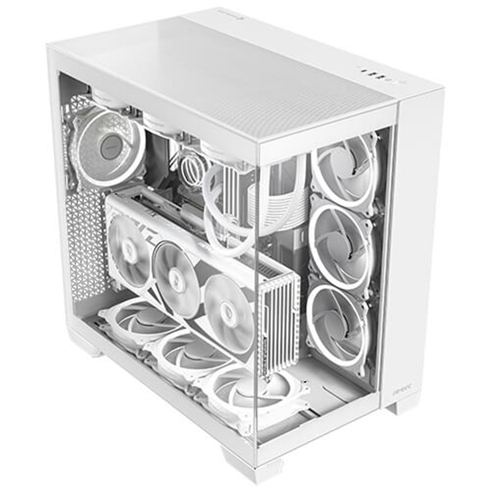 ANTEC Constellation C8 Dual Chamber Case, Gaming, White, Full Tower, 2 x USB 3.0 / 1 x USB Type-C, Seamless Left and Front Tempered Glass Side Panel, E-ATX, ATX, Micro ATX, ITX - North East Peripherals Ltd