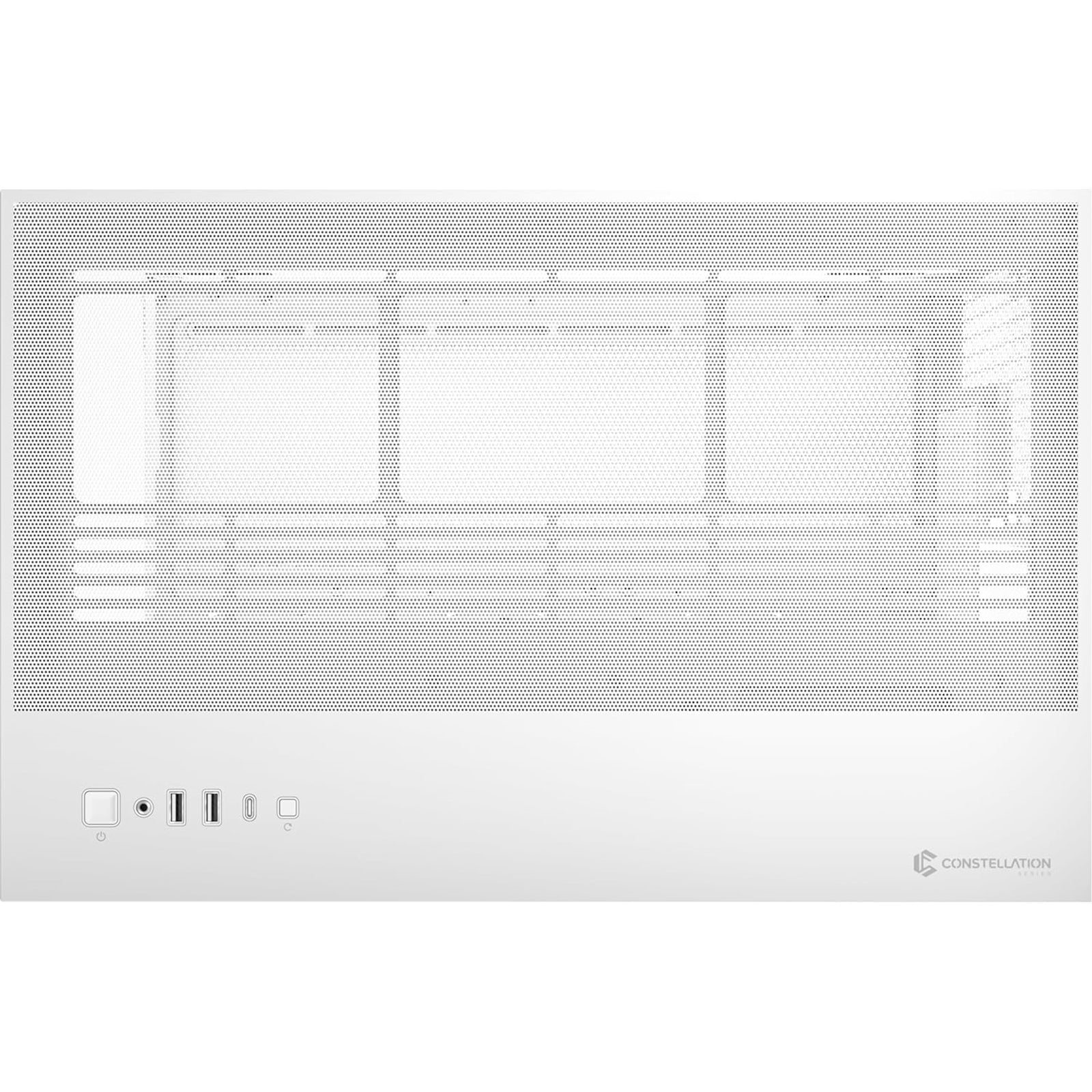 ANTEC Constellation C8 Dual Chamber Case, Gaming, White, Full Tower, 2 x USB 3.0 / 1 x USB Type-C, Seamless Left and Front Tempered Glass Side Panel, E-ATX, ATX, Micro ATX, ITX - North East Peripherals Ltd