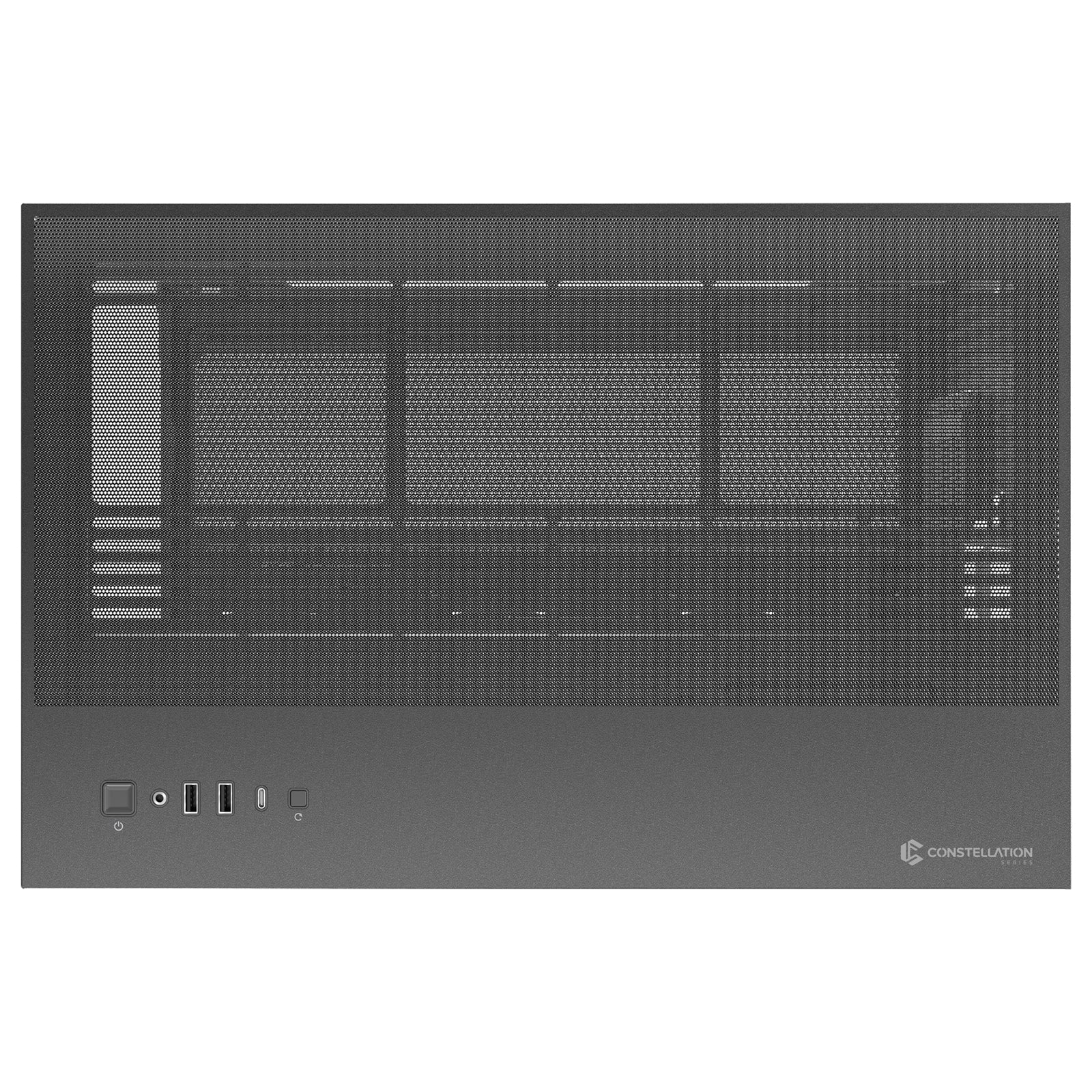 ANTEC Constellation C8 Dual Chamber Case, Gaming, Wood, Full Tower, 2 x USB 3.0 / 1 x USB Type-C, Seamless Left and Front Tempered Glass Side Panel, E-ATX, ATX, Micro ATX, ITX - North East Peripherals Ltd