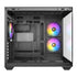 ANTEC CX800 Mid Tower Gaming Case, Black, 270 Full-view tempered glass, 3 x 120mm ARGB reverse fans, 1x USB 2.0 / 1x USB 3.0, ATX, Micro ATX, ITX