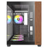Antec CX800 Wood ARGB Mid-Tower PC Case with 3-Sided Tempered Glass Panoramic View, 9 Fan Positions, USB-C & USB-A - North East Peripherals Ltd