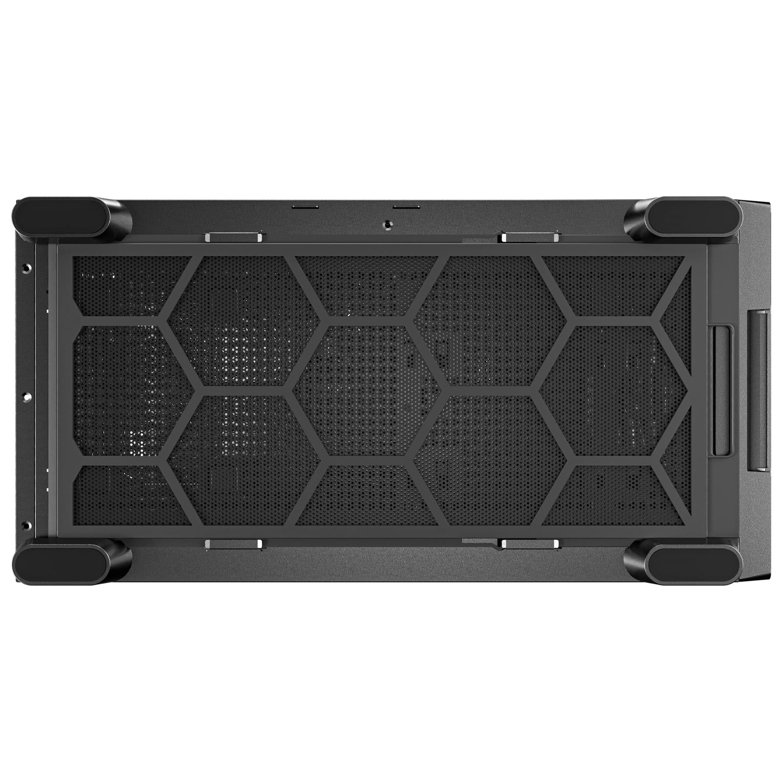 Antec FLUX Mid Tower PC Case - Tempered Glass, Black/Wood, 5 PWM Fans, USB-C, E-ATX/ATX/mATX/ITX Compatibility - North East Peripherals Ltd