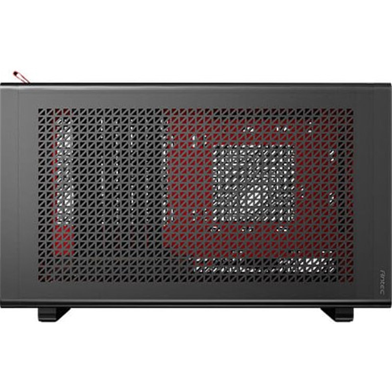 Antec Performance 1M Black Mini-ITX Gaming Case with Aluminum Finish, PCIe 4.0 Riser Cable, USB 3.2 Gen2 Type-C, Tool-Free Side Panels, Solid Side Panel, SFX-L & SFX PSU Support