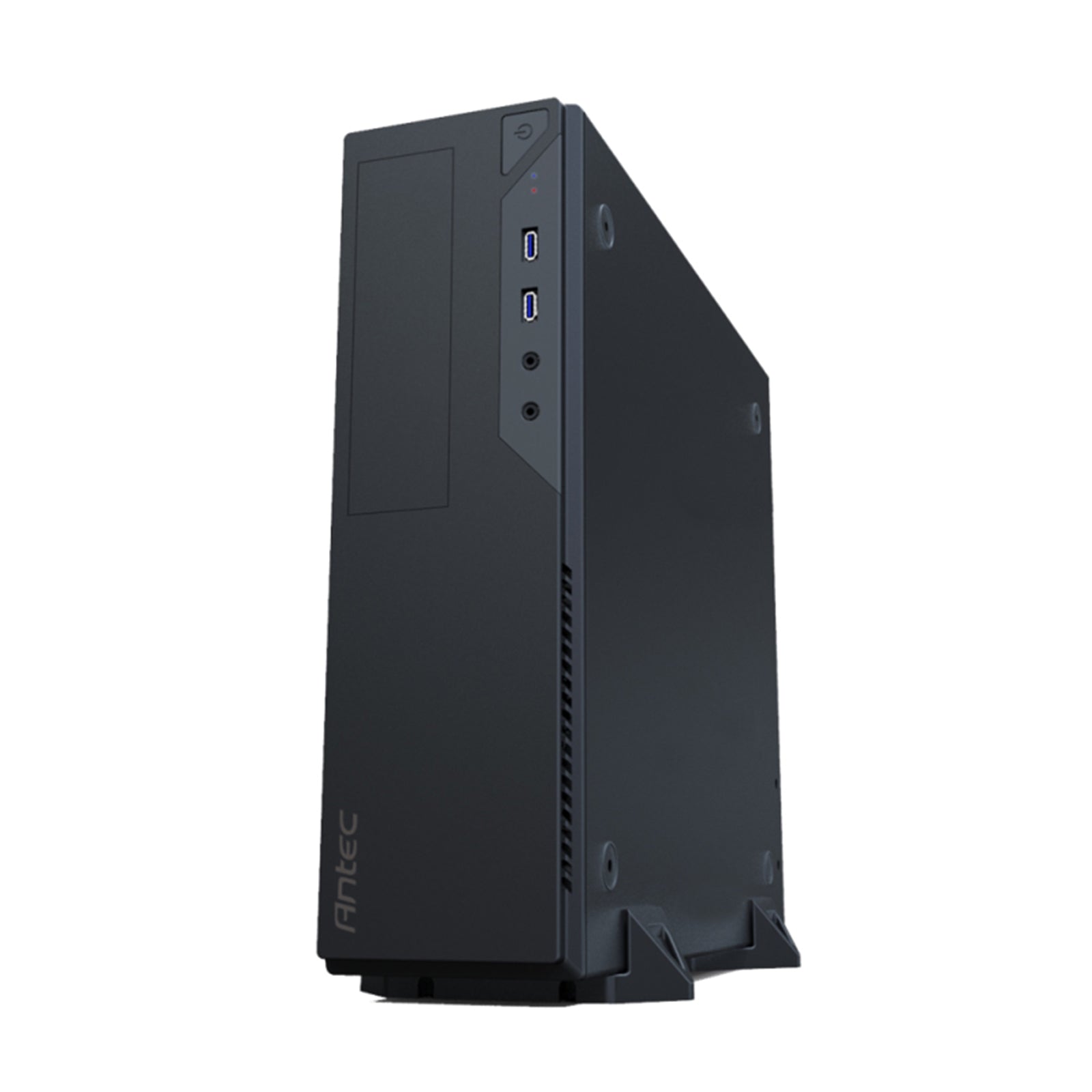 ANTEC VSK2000-U3 Case, Home & Business, Black, Slim Desktop Chassis, 2 x USB 3.0, Micro ATX, Mini-ITX, TFX PSU Form Factor Required - North East Peripherals Ltd