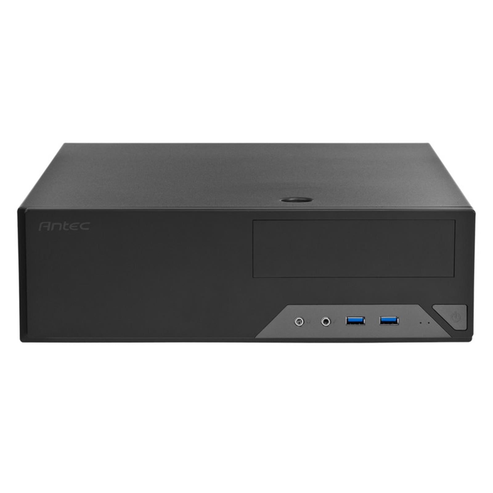ANTEC VSK2000-U3 Case, Home & Business, Black, Slim Desktop Chassis, 2 x USB 3.0, Micro ATX, Mini-ITX, TFX PSU Form Factor Required - North East Peripherals Ltd