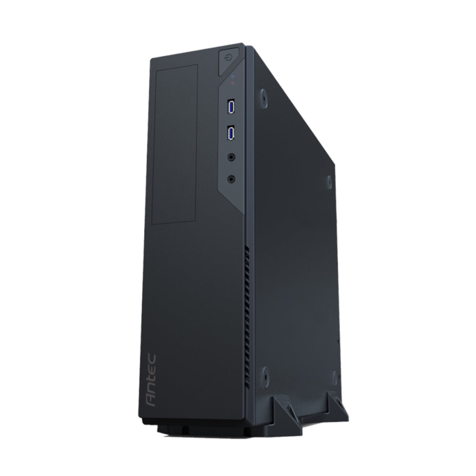 ANTEC VSK2000-U3 Case, Home & Business, Black, Slim Desktop Chassis, 2 x USB 3.0, Micro ATX, Mini-ITX, TFX PSU Form Factor Required - North East Peripherals Ltd