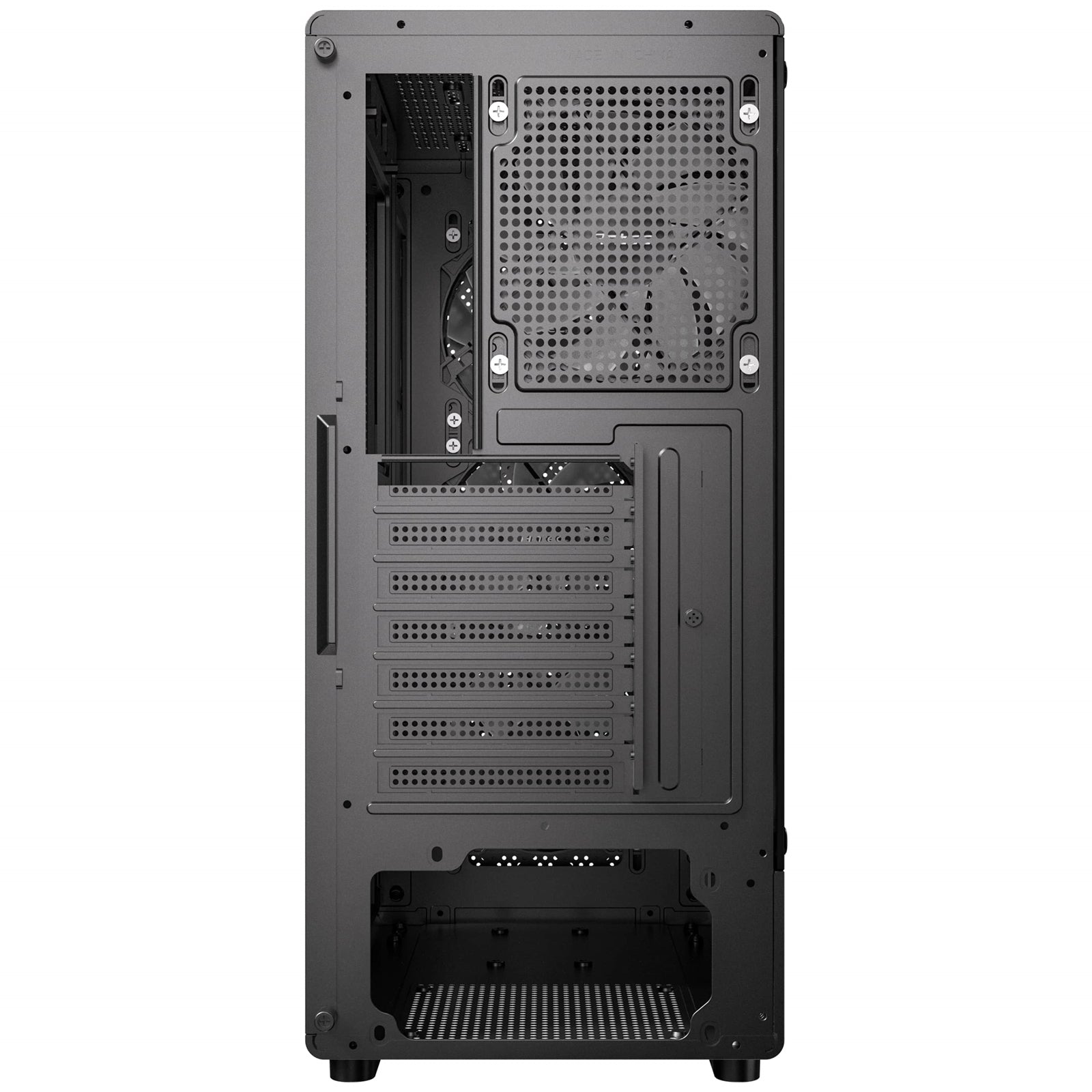 Antec VX320 ARGB  Mid-Tower Gaming PC Case - Pre-Installed 4 x 120mm ARGB Fans, Tempered Glass Side Panel, High-Airflow Mesh Front - ATX/Micro-ATX/ITX