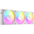 Antec Connect 120 White ARGB 3-Pack 120mm PWM Fans with Daisy Chain Design and Vibration-Absorbing Pads