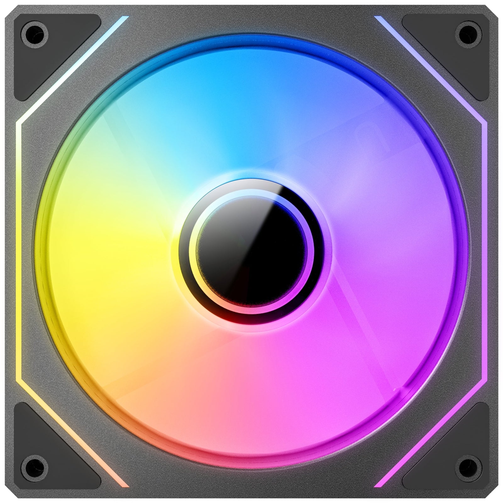 Antec Vision 120mm ARGB - 3 PK, Black, Up to 1800RPM, 44.5CFM Airflow, 29dB Max, 4-pin ARGB 3-pin