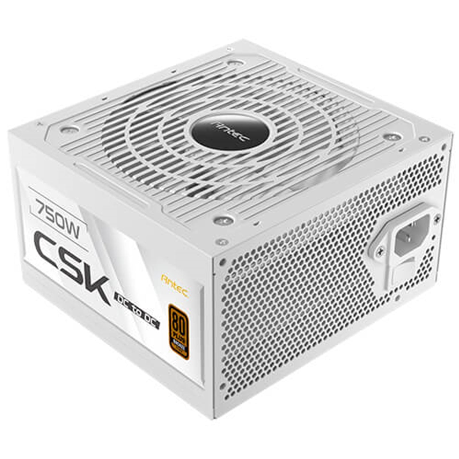 Antec CSK DC 750W White PSU, 80+ Bronze, Fully Wired, Antec's 5-year warranty