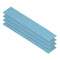 ARCTIC TP-3 premium thermal pads, 4-pack, 120x120mm, 0.5mm thick, blue, designed for easy installation and efficient heat transfer.
