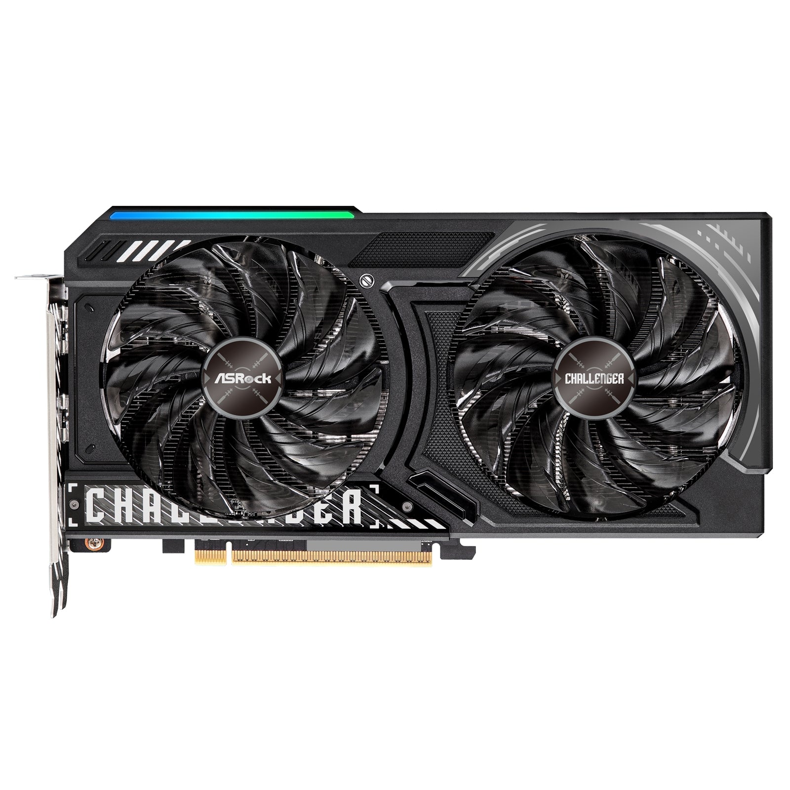 ASRock AMD Radeon RX 9060 XT Challenger OC 8GB GDDR6 Graphics Card, 2048 Streams, 3290MHz Boost Clock, Dual Fan, 2x DisplayPorts / 1x HDMI Port