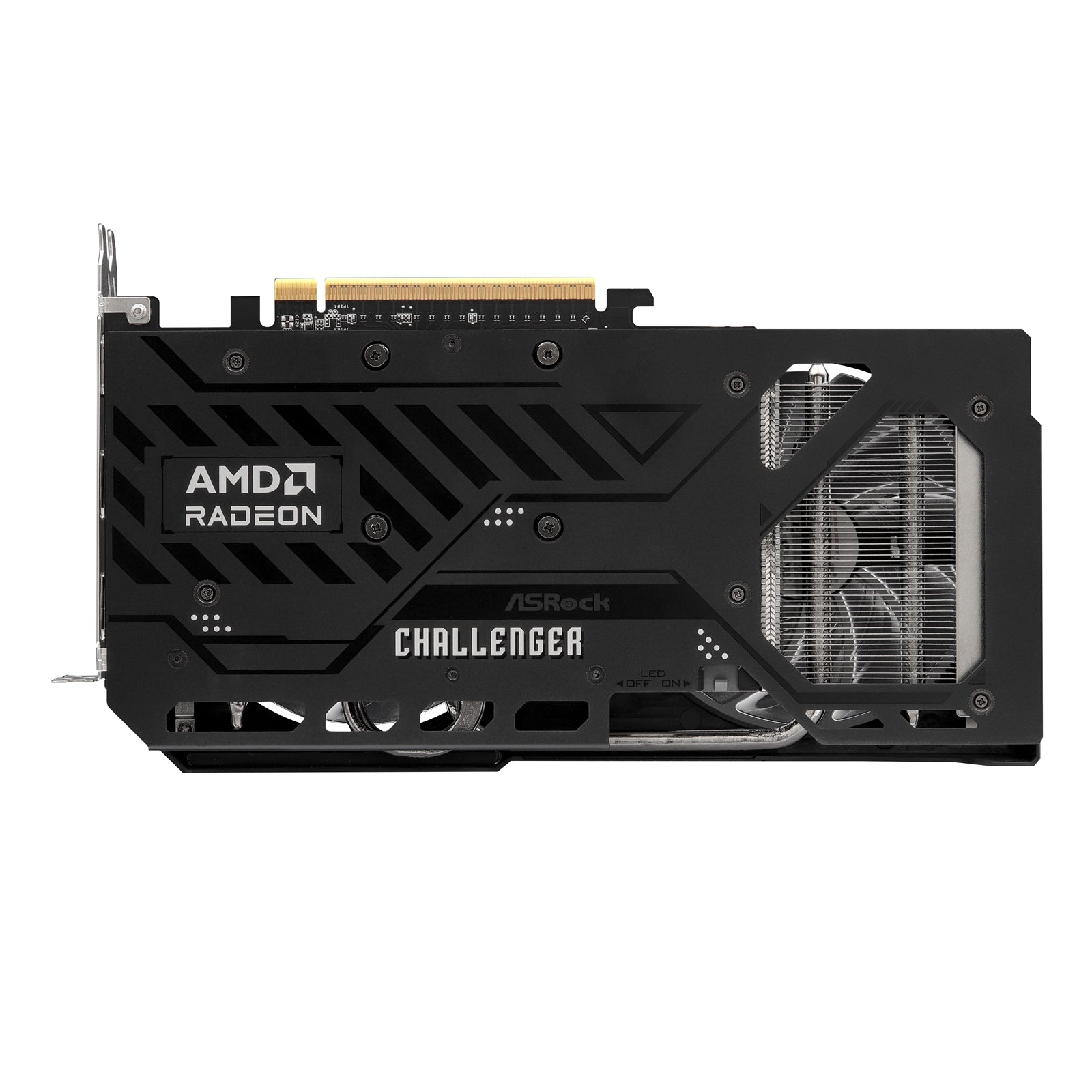 ASRock AMD Radeon RX 9060 XT Challenger OC 8GB GDDR6 Graphics Card, 2048 Streams, 3290MHz Boost Clock, Dual Fan, 2x DisplayPorts / 1x HDMI Port