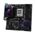 Asrock B850M RIPTIDE WIFI, AMD B850, AM5, Micro ATX, 4 DDR5, HDMI, DP, Wi-Fi 7, 2.5G LAN, RGB, 3x M.2