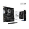 ASROCK B860 PRO-A WIFI motherboard with Intel B860 chipset, ATX form, 4 DDR5 slots, HDMI, DP, Wi-Fi 6E, 2.5G LAN, and 3 M.2 slots.