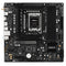 ASROCK B860M PRO-A WIFI motherboard with Micro ATX form, 4 DDR5 slots, HDMI, DP, Wi-Fi 6E, 2.5G LAN, and 3 M.2 slots.