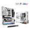 ASRock X870 PRO RS WIFI AMD AM5 Socket Motherboard, ATX, 4x DDR5 Slots, 3x M.2 Sockets, 3x USB-C Port, Fitted I/O Shield, 2.5GbE LAN, Wi-Fi 7, 1x HDMI Port / 2x USB-C (USB4)