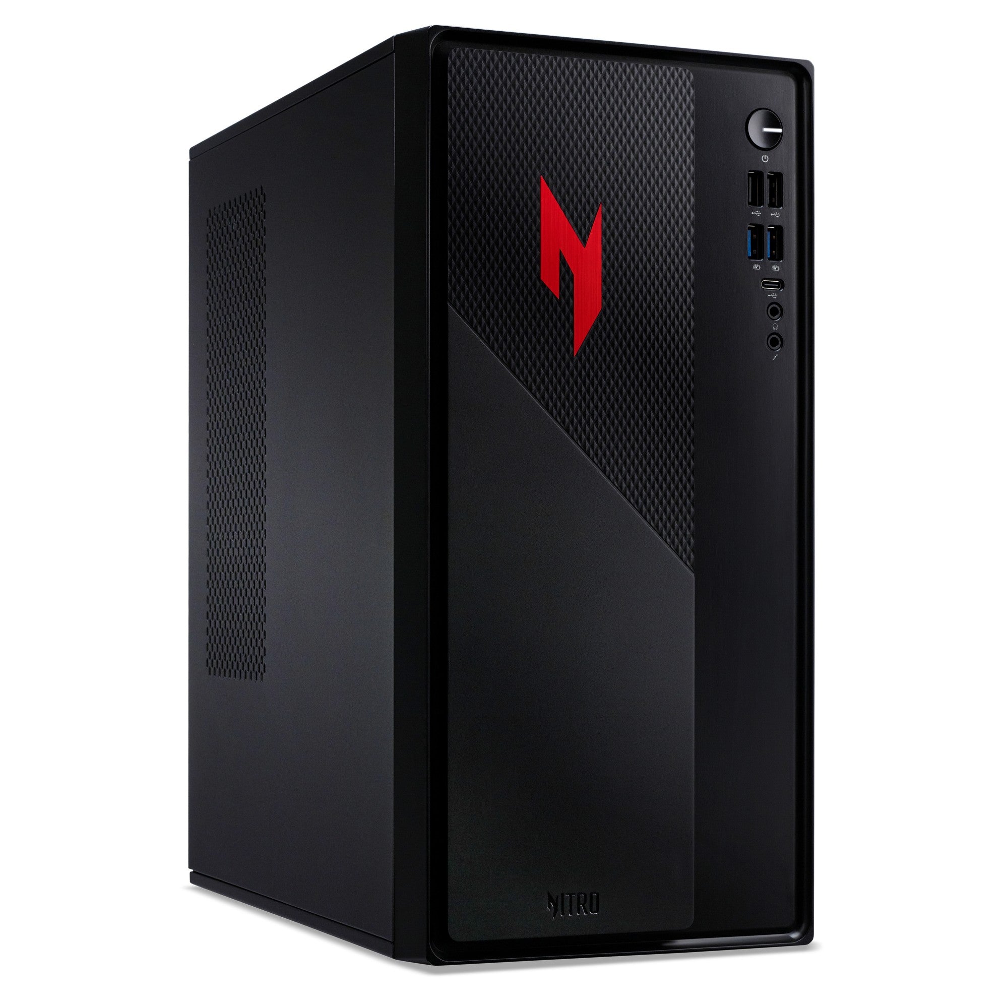 Acer NITRO 20 N20 Gaming Desktop - Intel Core i5-13420H, 16GB, 512GB SSD, NVIDIA GeForce RTX 5060, Windows 11, Black