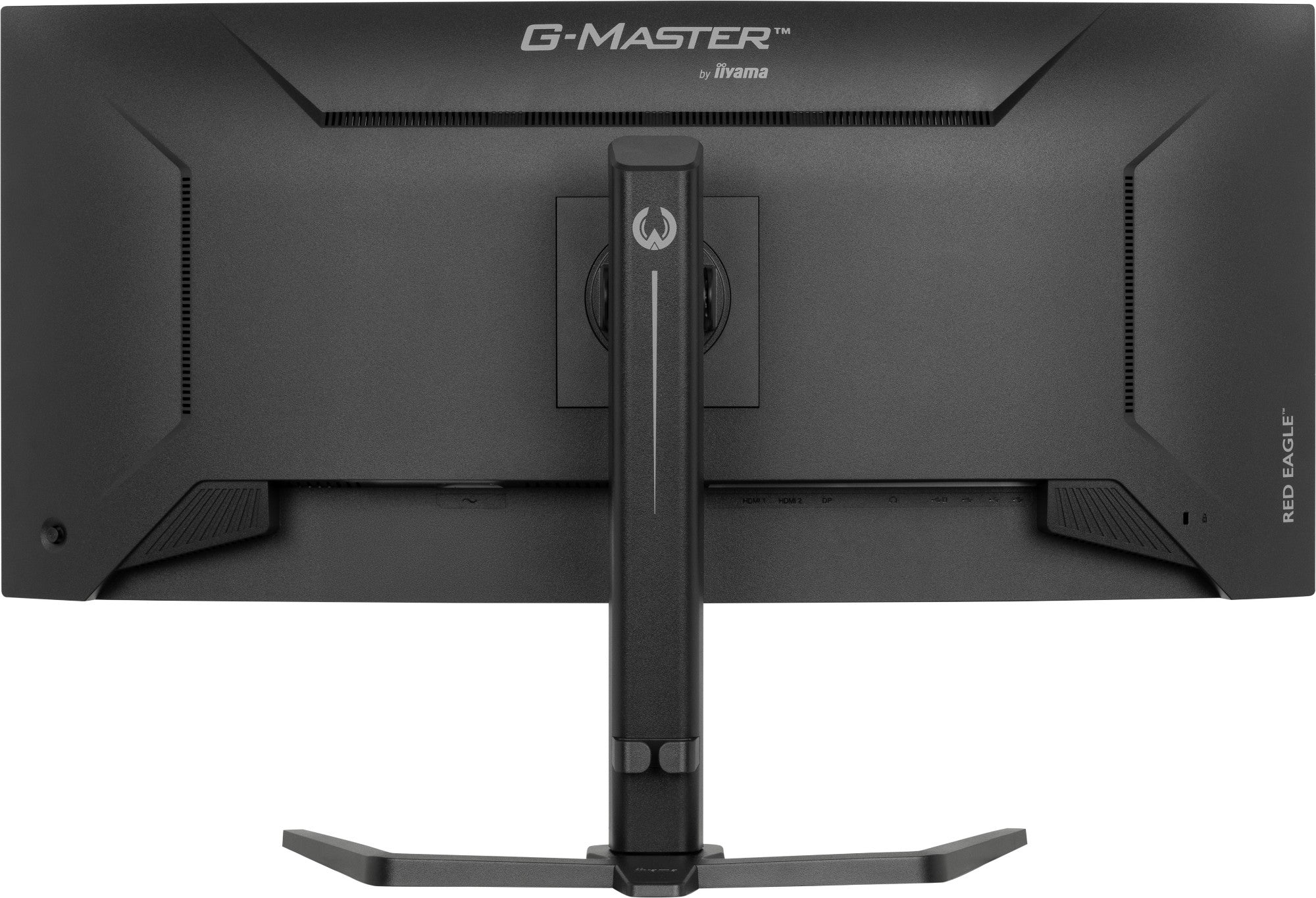iiyama G-Master Red Eagle Curved Gaming Monitor, GCB3484WQSU-B1, 34 Inch, Black, 3440 x 1440, 0.4ms, 180hz, FreeSync, HDMI, Display Port, USB-Hub, Height Adjustable, Swivel, VESA