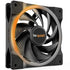 be quiet! Light Wings PWM High Speed Addressable RGB Fan, 120mm, 2500RPM, 4-Pin PWM Fan & 3-Pin ARGB Connectors, Black Frame, Black Blades, ARGB Lighting on Front & Rear - North East Peripherals Ltd