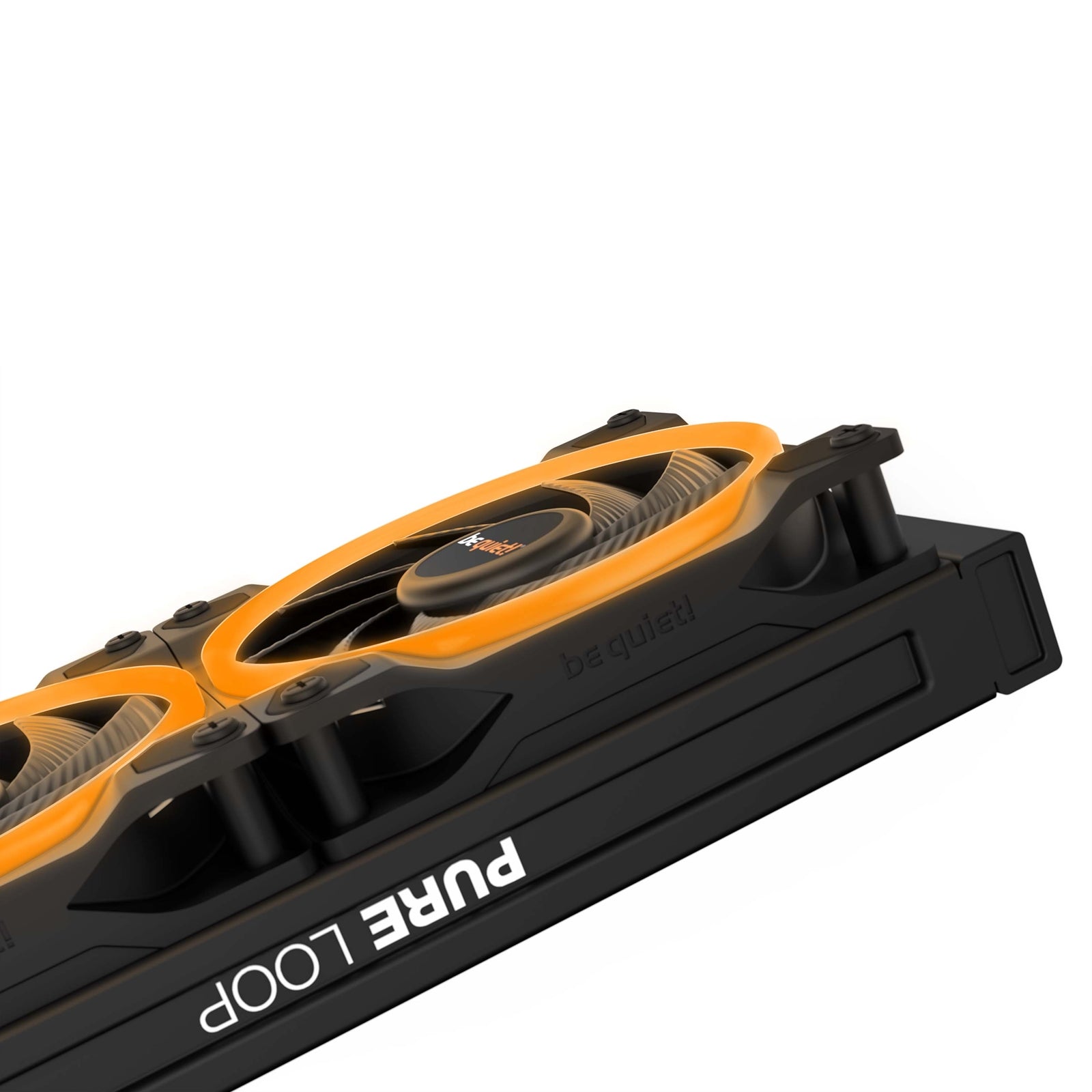 be quiet! Light Wings PWM High Speed Addressable RGB Fan, 120mm, 2500RPM, 4-Pin PWM Fan & 3-Pin ARGB Connectors, Black Frame, Black Blades, ARGB Lighting on Front & Rear - North East Peripherals Ltd