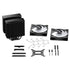 be quiet! Pure Rock Pro 3 LX CPU Cooler, Universal Socket, 2 x Light Wings Fans, 2000RPM, only 34.8dB(A) at maximum fan speed, 250W TDP, 3-year manufacturer's warranty