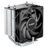 be quiet! Pure Rock Slim 3 Fan CPU Cooler, Universal Socket, High Quality 100mm PWM Black Cooling Fan, 1700RPM, 3 Heat Pipes, 130W TDP, Intel 1851/ 1700 & AMD AM4/ AM5 Compatible