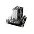 be quiet! Pure Rock Slim 3 Fan CPU Cooler, Universal Socket, High Quality 100mm PWM Black Cooling Fan, 1700RPM, 3 Heat Pipes, 130W TDP, Intel 1851/ 1700 & AMD AM4/ AM5 Compatible