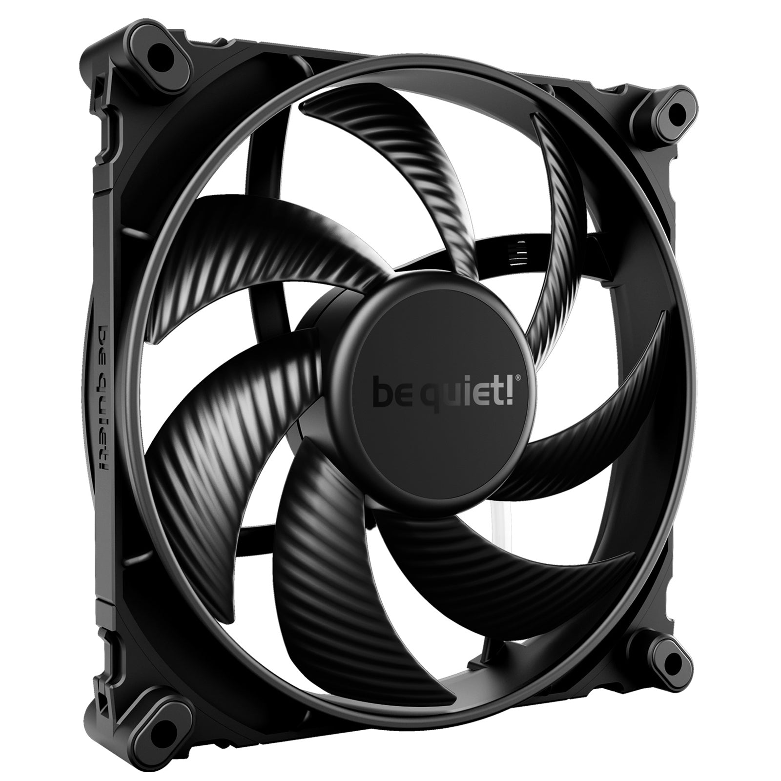 be quiet! Silent Wings 4 PWM Black Fan, 140mm, 1100RPM, 4-Pin PWM Fan Connector, Black Frame, Black Blades, Optimized Fan Blades for High End Performance, 2 Mounting Options - North East Peripherals Ltd