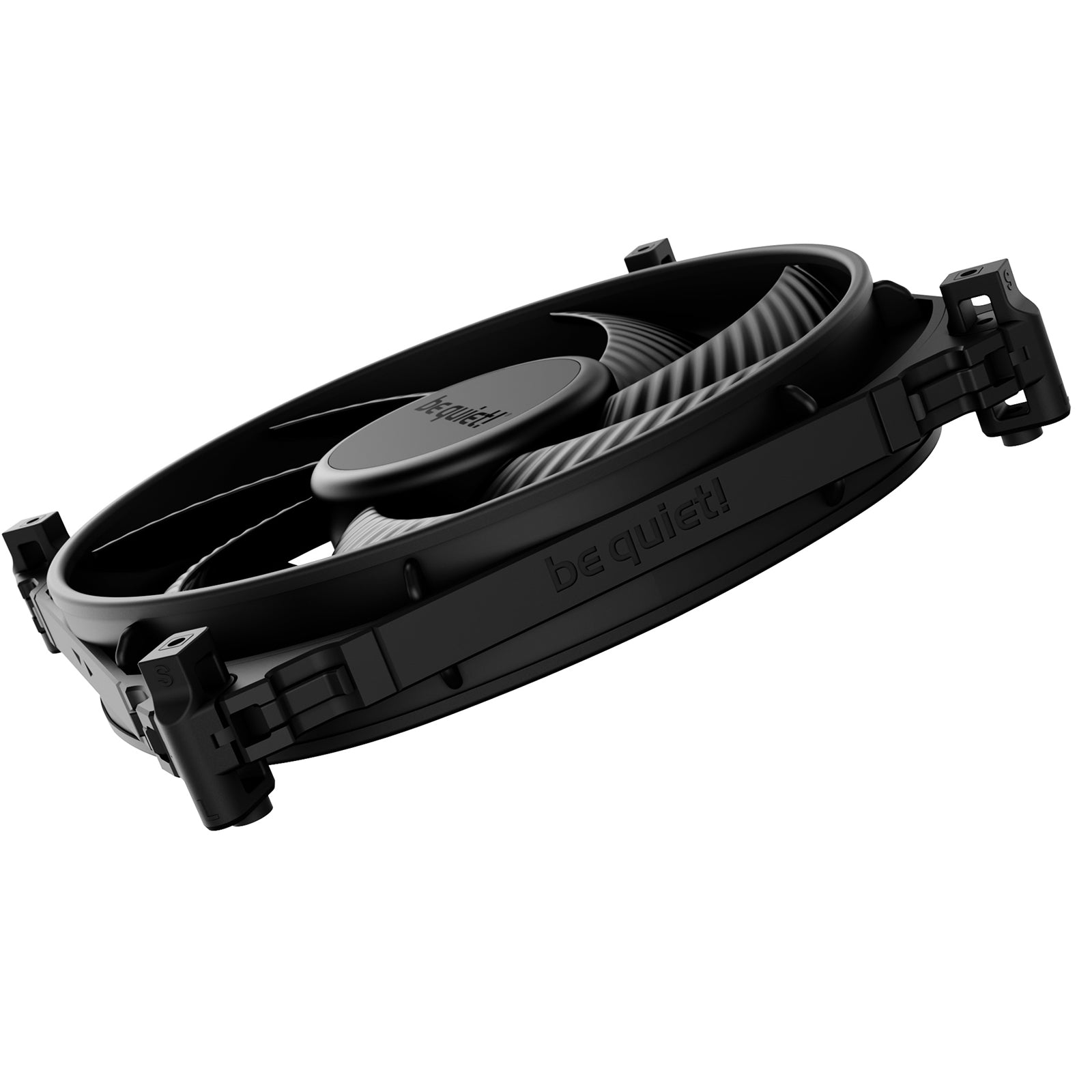 be quiet! Silent Wings 4 PWM Black Fan, 140mm, 1100RPM, 4-Pin PWM Fan Connector, Black Frame, Black Blades, Optimized Fan Blades for High End Performance, 2 Mounting Options - North East Peripherals Ltd