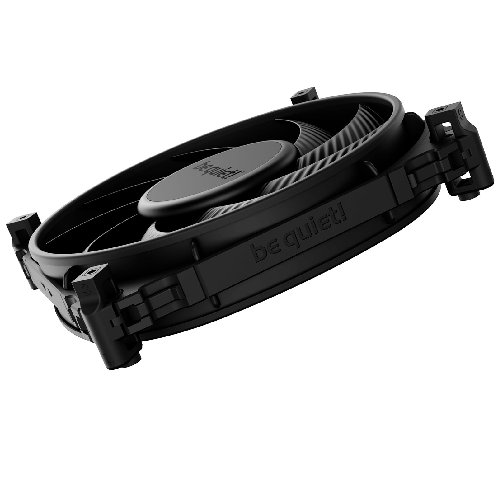 be quiet! Silent Wings 4 PWM High Speed Black Fan, 120mm, 2500RPM, 4-Pin PWM Fan Connector, Black Frame, Black Blades, Optimized Fan Blades for High End Performance, 2 Mounting Options - North East Peripherals Ltd