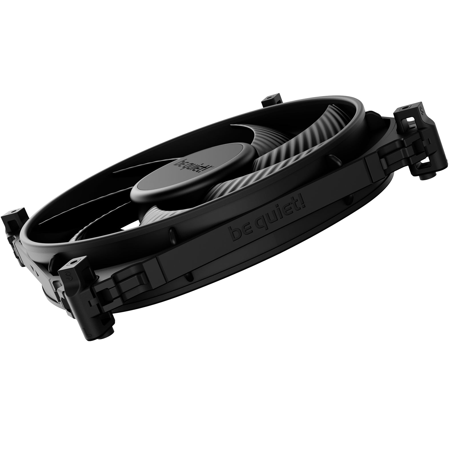 be quiet! Silent Wings 4 PWM High Speed Black Fan, 140mm, 1900RPM, 4-Pin PWM Fan Connector, Black Frame, Black Blades, Optimized Fan Blades for High End Performance, 2 Mounting Options - North East Peripherals Ltd