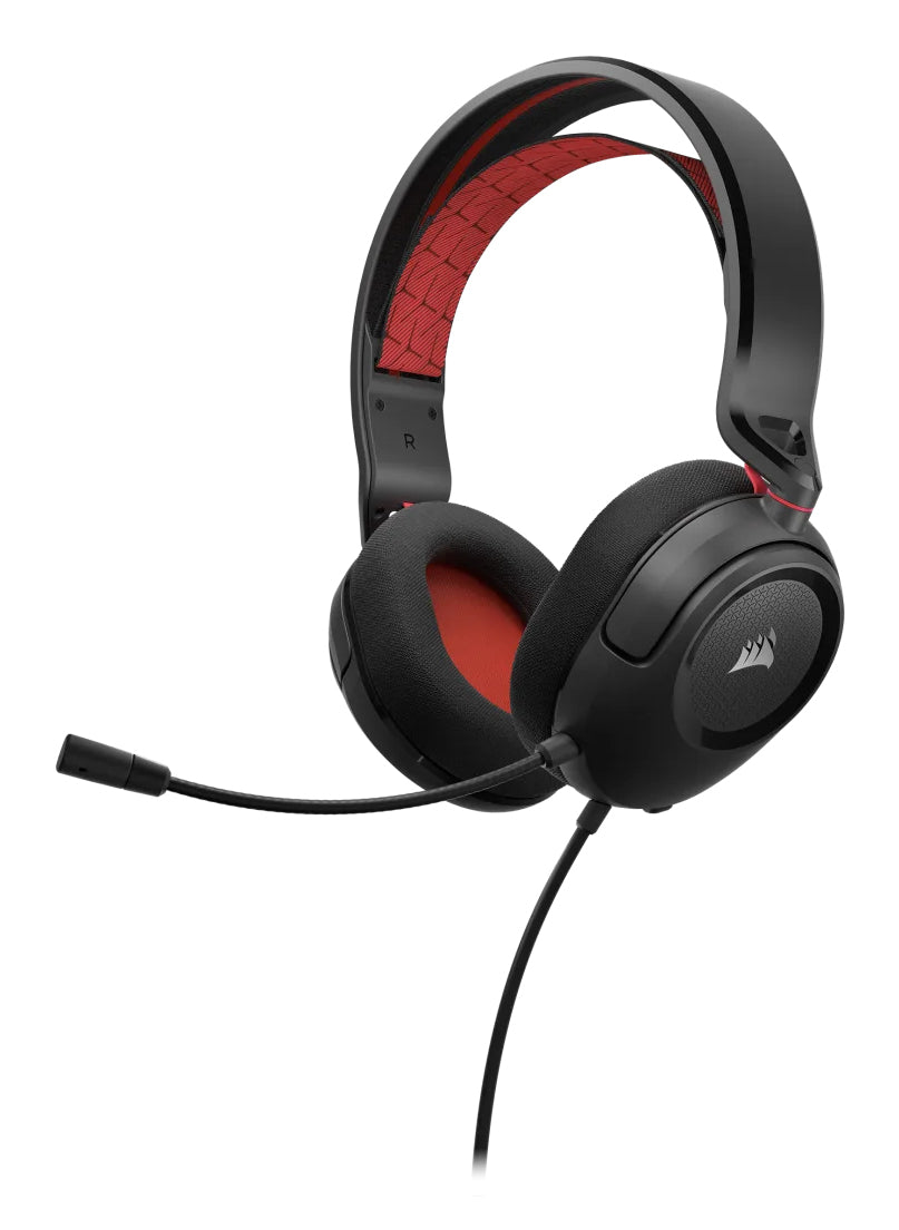 Corsair HS35 v2 Wired Gaming Headset - Red