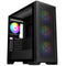 CRONUS Phanes Gaming PC Case, Full Tower with Tempered Glass, ARGB Lighting, Enhanced Connectivity, and Superior Airflow, ATX, Micro ATX, Mini-ITX, and E-ATX