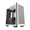 DeepCool CH370 WH, White, Mini Tower Chassis w/ Tempered Glass Window, 1x 120mm Fan, 2x USB 3.0, mATX/mITX