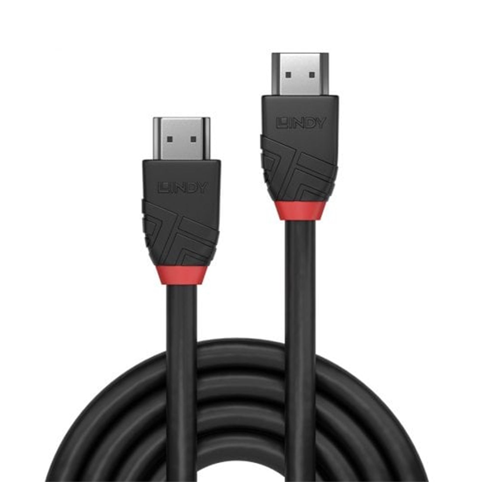 Lindy 36772 2m 8K60Hz HDMI Cable, Black Line